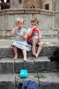 moeder vakantie kleine kinderen
