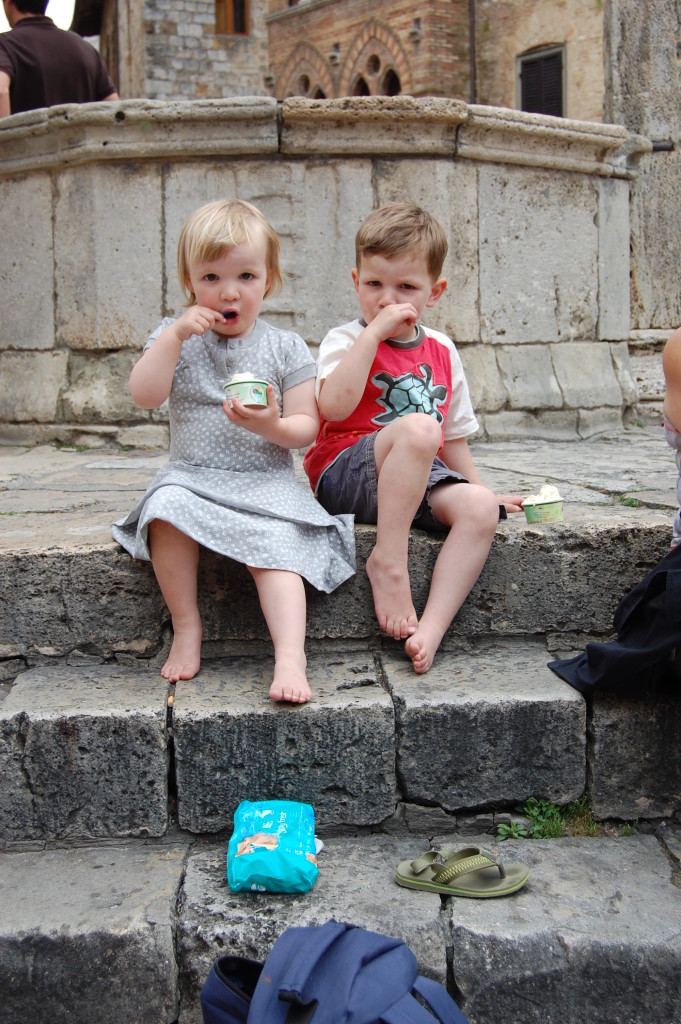 moeder vakantie kleine kinderen