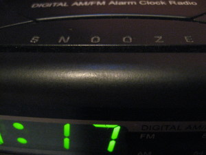 snooze snoozeknop
