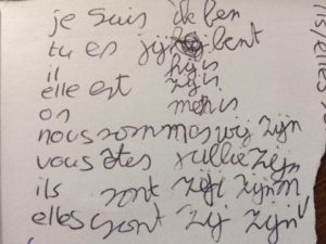 onvoldoende frans