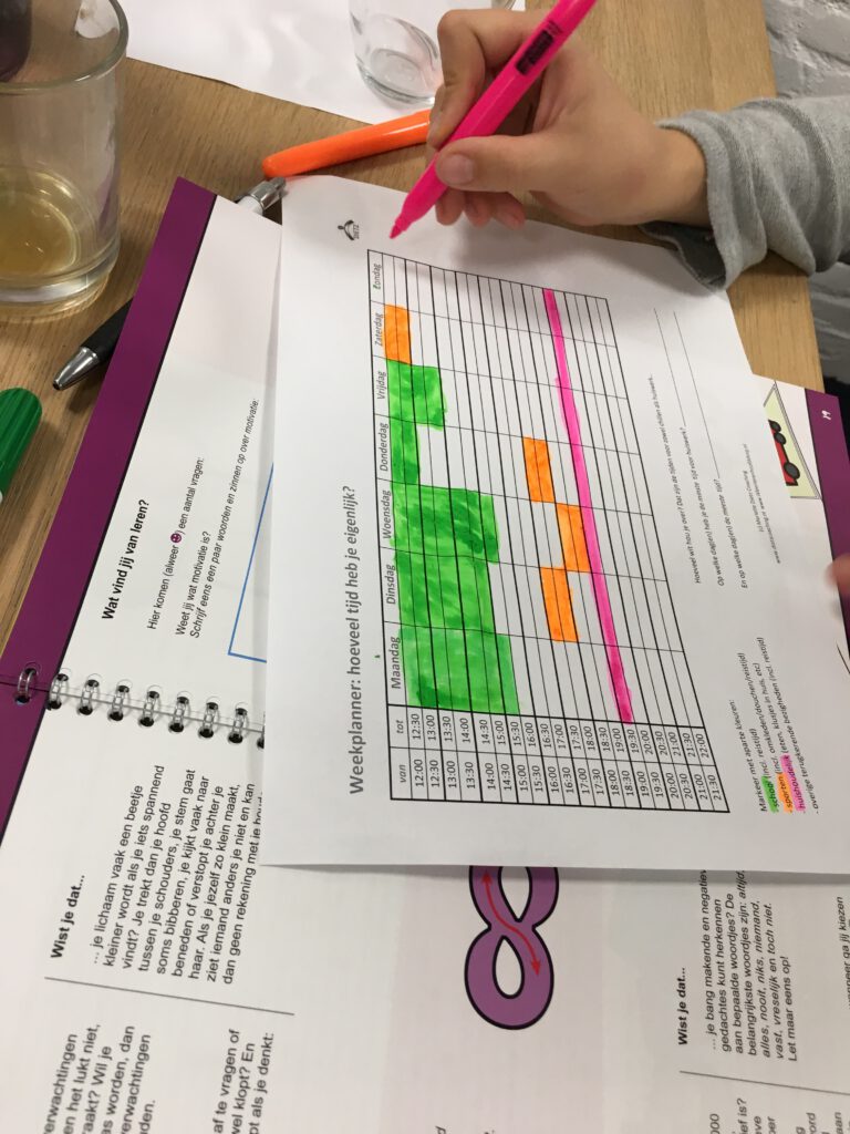 planning toetsweek