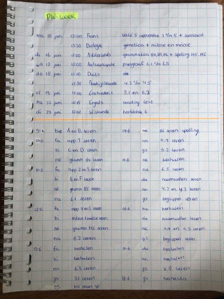 planner