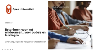 webinar leeraanpak leren leren