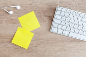 post it leren motivatie primen