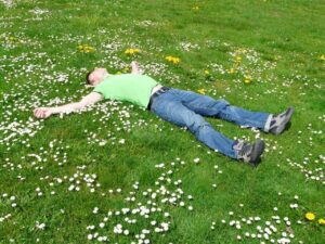 ontspannen stress hoge lat pauze