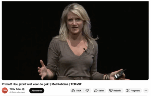 Mel robbins ted talk 5 seconde regel
